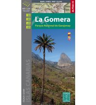 Hiking Maps Spain Editorial Alpina Map & Guide E-25, La Gomera 1:25.000 Editorial Alpina