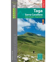 Wanderkarten Spanien Editorial Alpina Map & Guide E-25, Taga, Serra Cavallera 1:25.000 Editorial Alpina