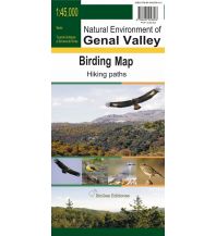 Nature and Wildlife Guides Bio Gea Ediciones Birding Map Spanien - Valle del Genal 1:45.000 Bio Gea Ediciones