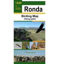 Nature and Wildlife Guides Bio Gea Ediciones Birding Map Spanien - Ronda 1:12.500 Bio Gea Ediciones