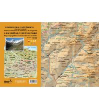 Ski Touring Maps Adrados-Wanderkarte Las Ubiñas y Huevo Faro 1:50.000 Adrados