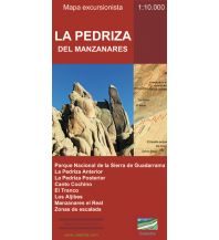Hiking Maps Spain Calecha-Wanderkarte La Pedriza del Manzanares 1:10.000 Calecha Ediciones