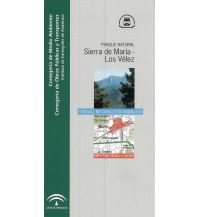 Hiking Maps Spain Junta de Andalucía Mapa & Guía Sierra de María-Los Vélez 1:40.000 Junta de Andalucía