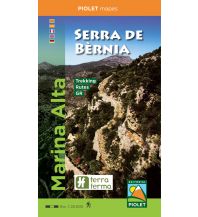 Hiking Maps Spain Piolet-Wanderkarte Marina Alta - Serra de Bèrnia 1:20.000 Piolet