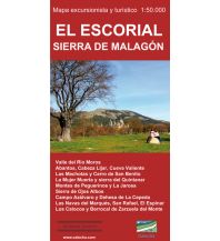 Hiking Maps Spain Calecha-Wanderkarte El Escorial, Sierra de Malagón 1:50.000 Calecha Ediciones