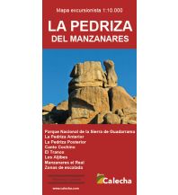 Hiking Maps Spain Calecha-Wanderkarte La Pedriza del Manzanares 1:10.000 Calecha Ediciones