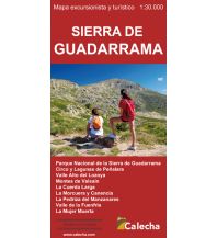 Hiking Maps Spain Calecha-Wanderkarte Sierra de Guadarrama 1:30.000 Calecha Ediciones