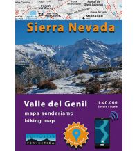 Hiking Maps Spain Sierra Nevada - Valle del Genil 1:40.000 Editorial Penibética