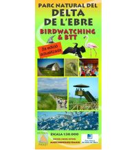 Mountainbike Touring / Mountainbike Maps Piolet Birdwatching & MTB-Karte Parc Natural del Delta de l'Ebre 1:30.000 Piolet