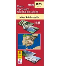 Wanderkarten Spanien CNIG-Karte MTN50 1075, La Línea de la Concepción 1:50.000 CNIG