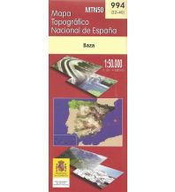 Hiking Maps Spain MTN50 994 Mapa Topográfico Nacional Spanien - Baza 1:50.000 CNIG