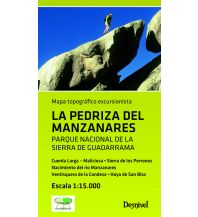 Hiking Maps Desnivel Wanderkarte Spanien - La Pedriza del Manzanares 1:15.000 Desnivel