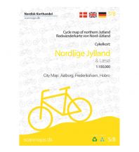 Radkarten Nordisk Radwanderkarte 5/8, Nordjylland/Nord-Jütland 1:100.000 Nordisk