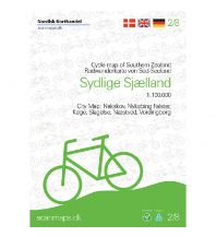 Cycling Maps Nordisk Radwanderkarte 2/8, Sydlige Sjælland/Süd-Seeland 1:100.000 Nordisk