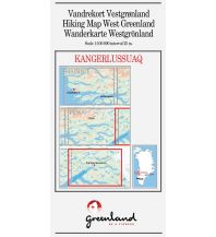 Wanderkarten Dänemark - Grönland Greenland Hiking Map 8, Kangerlussuaq 1:100.000 Udvalget for Vandreturisme i Grønland