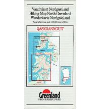 Wanderkarten Dänemark - Grönland Udvalget Wanderkarte 17 Grönland - Qasigiannguit 1:100.000 Udvalget for Vandreturisme i Grønland