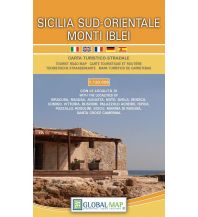 Straßenkarten Italien LAC Carta turistico-stradale Sicilia sud-orientale: Monti Iblei 1:120.000 Global Map
