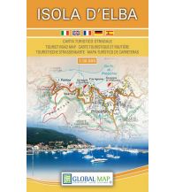 Straßenkarten Italien LAC Carta turistico-stradale Isola d'Elba 1:30.000 Global Map