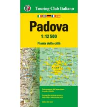 Stadtpläne TCI Stadtplan - Padova Padua 1:12.500 Touring Club Italiano