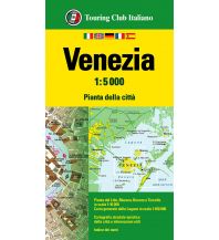 City Maps TCI Stadtplan Venedig/Venezia 1:5.000 Touring Club Italiano