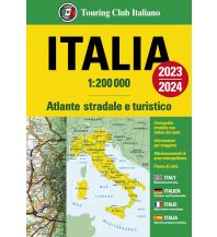 Reise- und Straßenatlanten TCI Atlante Stradale - Italia Italien 1:200.000 Touring Club Italiano