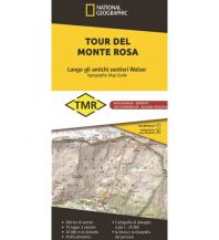 Long Distance Hiking Tour del Monte Rosa 1:25.000 National Geographic - Trails Illustrated