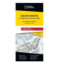 Skitourenkarten Haute Route 1:50.000 National Geographic - Trails Illustrated