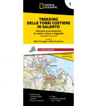 Long Distance Hiking Trekking delle Torri Costiere in Salento, Teil 1 National Geographic - Trails Illustrated