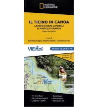 Wanderführer NG Kartenheft Il Ticino in Canoa National Geographic - Trails Illustrated