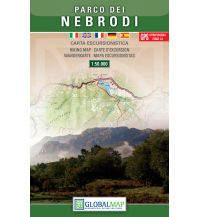 Wanderkarten Italien LAC Wanderkarte Parco dei Nebrodi 1:50.000 Global Map