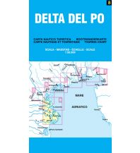 Nautical Charts Italy Lagunenkarte 08 - Delta del Po 1:50.000 Belletti