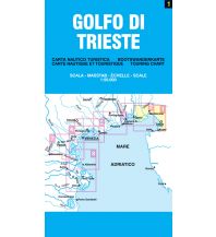 Nautical Charts Italy Lagunenkarte 01 - Golfo di Trieste / Golf von Triest 1:50.000 Belletti