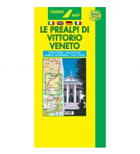 Hiking Maps Italy Belletti WK 15 - V223 Italien - Le Prealpi di Vittorio Veneto 1:50.000 Belletti