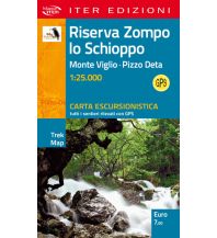 Hiking Maps Apennines Iter Trek Map Italien Außeralpin - Riserva Zompo lo Schippo 1:25.000 Edizioni Iter