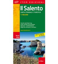 Road Maps Italy Iter Straßenkarte Il Salento 1:100.000 Edizioni Iter