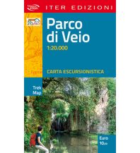 Mountainbike-Touren - Mountainbikekarten Iter Trek Map Parco di Veio 1:20.000 Edizioni Iter