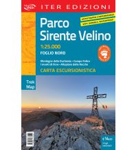 Hiking Maps Apennines Iter Trek Map Parco Sirente, Velino 1:25.000 Edizioni Iter