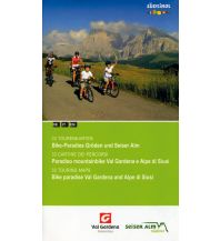 Mountainbike-Touren - Mountainbikekarten Bike-Paradies Gröden und Seiser Alm Val Gardena/Gröden Marketing