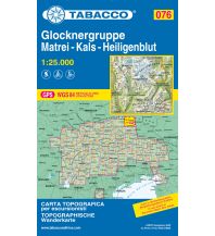 Hiking Maps Tyrol Tabacco-Karte 076, Glocknergruppe, Matrei, Kals, Heiligenblut 1:25.000 Tabacco