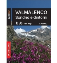 Wanderkarten Italien Sete Map Valmalenco, Sondrio e dintorni 1:30.000 SeTeMap