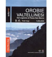 Hiking Maps Italy Sete Map Orobie Valtellinesi 1:25.000 SeTeMap