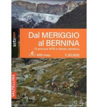 Mountainbike Touring / Mountainbike Maps Sete MTB-Karte dal Meriggio al Bernina 1:30.000 SeTeMap