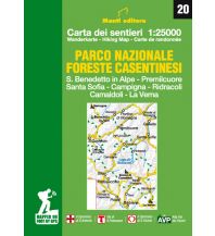 Wanderkarten Apennin Monti Editore Wanderkarte 20, Parco Nazionale Foreste Casentinesi 1:25.000 Monti Editore - IGA
