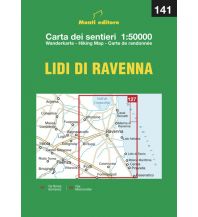 Wanderkarten Italien Monti Editore Wanderkarte 141, Lidi di Ravenna 1:50.000 Monti Editore - IGA