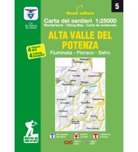 Monti Editore WK 05 Italien Außeralpin - Alta Valle del Potenza 1:25.000 Monti Editore - IGA