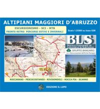Ski Touring Maps Il Lupo Carta 10, Altipiani Maggiori d'Abruzzo 1:25.000 Edizioni Il Lupo