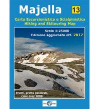 Ski Touring Maps Il Lupo Hiking and Skitouring Map 13, Majella 1:25.000 Edizioni Il Lupo
