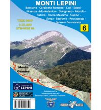 Mountainbike-Touren - Mountainbikekarten Il Lupo Trek Map 6, Monti Lepini 1:25.000 Edizioni Il Lupo