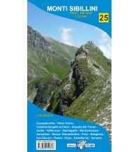 Skitourenkarten Il Lupo Trek & Ski Map 25, Monti Sibillini 1:25.000 Edizioni Il Lupo