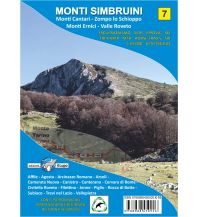 Mountainbike-Touren - Mountainbikekarten Il Lupo Trek Map 7, Monti Simbruini 1:25.000 Edizioni Il Lupo